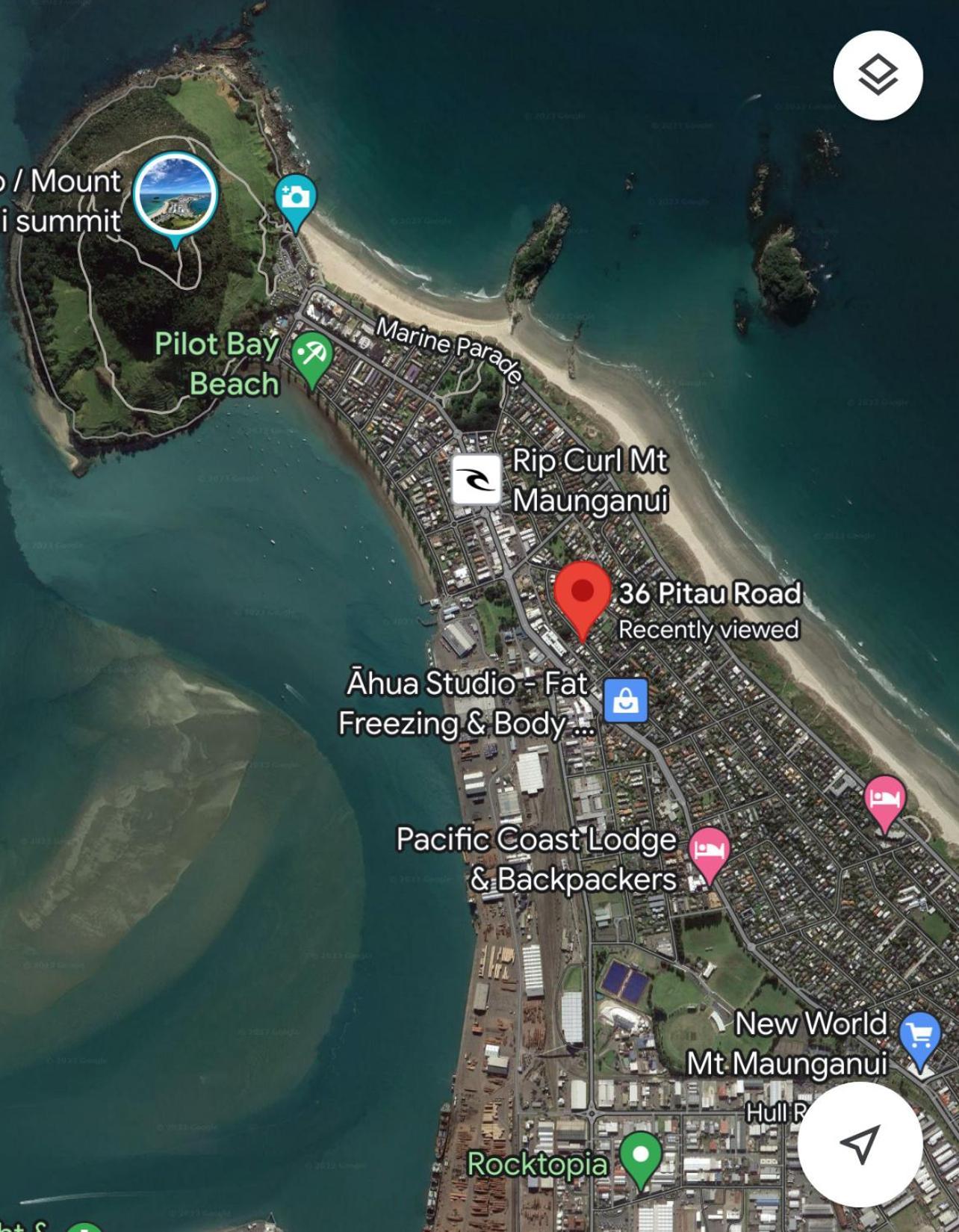 Downtown B&B Mount Maunganui Eksteriør bilde